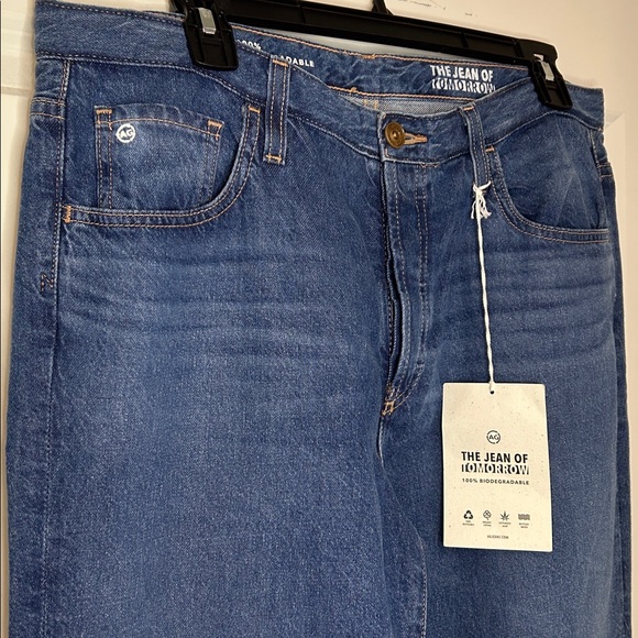 AG Isabella High Rise Button Denim - Picture 4 of 12